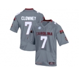 Men's South Carolina Gamecocks Jadeveon Clowney #7 College Football Jersey - Grey