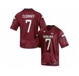Men's South Carolina Gamecocks Jadeveon Clowney #7 College Football Jersey - Red