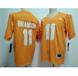 Men's Tennessee Volunteers #11 Faizon Brandon Orange 2026 Stitched Jersey