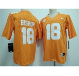Men's Tennessee Volunteers #18 Desean Bishop Orange 2026 Stitched Jersey