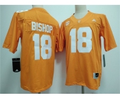Men's Tennessee Volunteers #18 Desean Bishop Orange 2026 Stitched Jersey