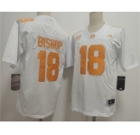 Men's Tennessee Volunteers #18 Desean Bishop White 2026 F.U.S.E. Stitched Jersey