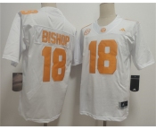 Men's Tennessee Volunteers #18 Desean Bishop White 2026 F.U.S.E. Stitched Jersey