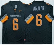 Men's Tennessee Volunteers #6 Joey Aguilar Limited Black 2025 College Football Jersey