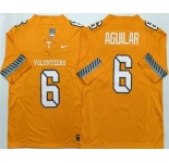 Men's Tennessee Volunteers #6 Joey Aguilar Limited Orange 2025 College Football Jersey