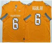 Men's Tennessee Volunteers #6 Joey Aguilar Limited Orange 2025 College Football Jersey