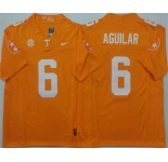 Men's Tennessee Volunteers #6 Joey Aguilar Orange 2024 FUSE College Football Jersey