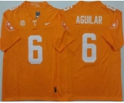 Men's Tennessee Volunteers #6 Joey Aguilar Orange 2024 FUSE College Football Jersey