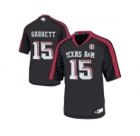 2016 Men'sTexas A&M Aggies Myles Garrett #15 College Football Authentic Jersey - Black
