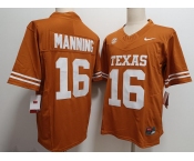Men's Tennessee Volunteers #16 Peyton Manning Orange College Football Jersey