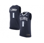 2017 Villanova Wildcats Kyle Lowry #1 College Basketball Jersey - Navy Blue
