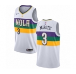 Youth Nike New Orleans Pelicans #3 Nikola Mirotic Swingman White NBA Jersey - City Edition