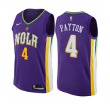 Youth Nike New Orleans Pelicans #4 Elfrid Payton Swingman Purple NBA Jersey - City Edition