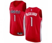 Youth Nike Washington Wizards #1 Chris McCullough Red Swingman Jersey - Earned Edition