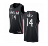 Youth Nike Washington Wizards #14 Jason Smith Swingman Black NBA Jersey - City Edition