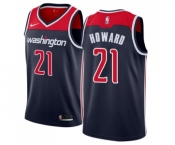 Youth Nike Washington Wizards #21 Dwight Howard Swingman Navy Blue NBA Jersey Statement Edition