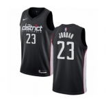 Youth Nike Washington Wizards #23 Michael Jordan Swingman Black NBA Jersey - City Edition
