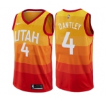 Youth Nike Utah Jazz #4 Adrian Dantley Swingman Orange NBA Jersey - City Edition