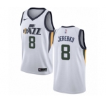 Youth Nike Utah Jazz #8 Jonas Jerebko Swingman NBA Jersey - Association Edition
