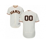 Men's Majestic San Francisco Giants Customized Cream Flexbase Authentic Collection MLB Jersey
