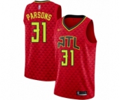 Youth Atlanta Hawks #31 Chandler Parsons Swingman Red Basketball Jersey Statement Edition