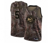 Youth Atlanta Hawks #5 Jabari Parker Swingman Camo Realtree Collection Basketball Jersey