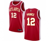 Youth Nike Atlanta Hawks #12 Taurean Prince Authentic Red NBA Jersey Statement Edition