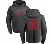 NFL Nike Houston Texans #20 Justin Reid Ash One Color Pullover Hoodie