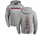 NFL Nike Washington Redskins #20 Ha Clinton-Dix Ash Backer Pullover Hoodie