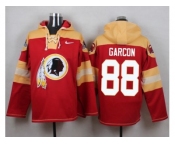Nike Washington Redskins #88 Pierre Garcon Burgundy Red Player Pullover NFL Hoodie