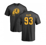 NFL Nike Washington Redskins #93 Jonathan Allen Ash One Color T-Shirt