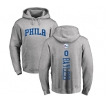 NBA Nike Philadelphia 76ers #0 Jerryd Bayless Ash Backer Pullover Hoodie