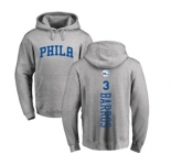 NBA Nike Philadelphia 76ers #3 Dana Barros Ash Backer Pullover Hoodie