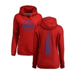 NBA Women's Nike Philadelphia 76ers #3 Dana Barros Red One Color Backer Pullover Hoodie