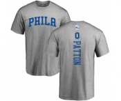 NBA Nike Philadelphia 76ers #0 Justin Patton Ash Backer T-Shirt