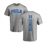 NBA Nike Philadelphia 76ers #33 Robert Covington Ash Backer T-Shirt