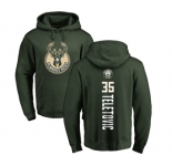 NBA Nike Milwaukee Bucks #35 Mirza Teletovic Green Backer Pullover Hoodie