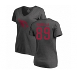 Football Women's Arizona Cardinals #89 Andy Isabella Ash One Color T-Shirt