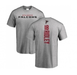 Football Atlanta Falcons #18 Calvin Ridley Ash Backer T-Shirt