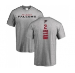 Football Atlanta Falcons #2 Matt Ryan Ash Backer T-Shirt