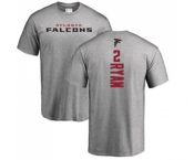 Football Atlanta Falcons #2 Matt Ryan Ash Backer T-Shirt