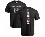 Football Atlanta Falcons #96 Tyeler Davison Black Backer T-Shirt