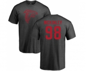 Football Atlanta Falcons #98 Takkarist McKinley Ash One Color T-Shirt