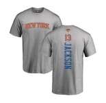 NBA Nike New York Knicks #13 Mark Jackson Ash Backer T-Shirt
