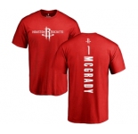 NBA Nike Houston Rockets #1 Tracy McGrady Red Backer T-Shirt