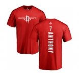 NBA Nike Houston Rockets #7 Carmelo Anthony Red Backer T-Shirt