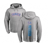 NBA Nike Oklahoma City Thunder #54 Patrick Patterson Ash Backer Pullover Hoodie