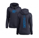 NBA Women's Nike Oklahoma City Thunder #12 Steven Adams Navy Blue One Color Backer Pullover Hoodie