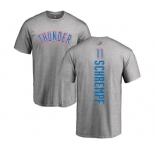 NBA Nike Oklahoma City Thunder #11 Detlef Schrempf Ash Backer T-Shirt