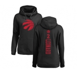 NBA Women's Nike Toronto Raptors #2 Kawhi Leonard Black One Color Backer Pullover Hoodie